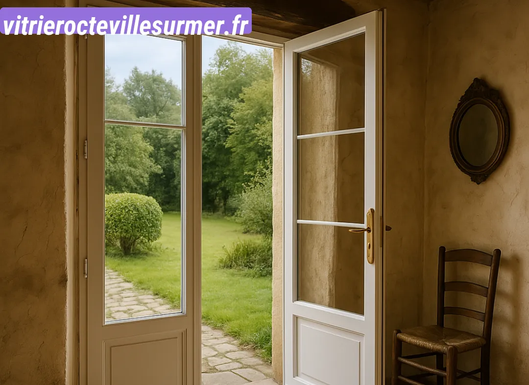 Installation de fenêtre en PVC Octeville-sur-Mer